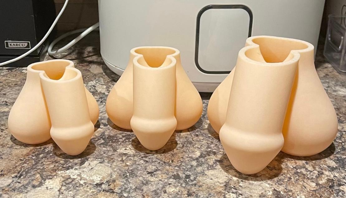 Penis Planter 3D Printed